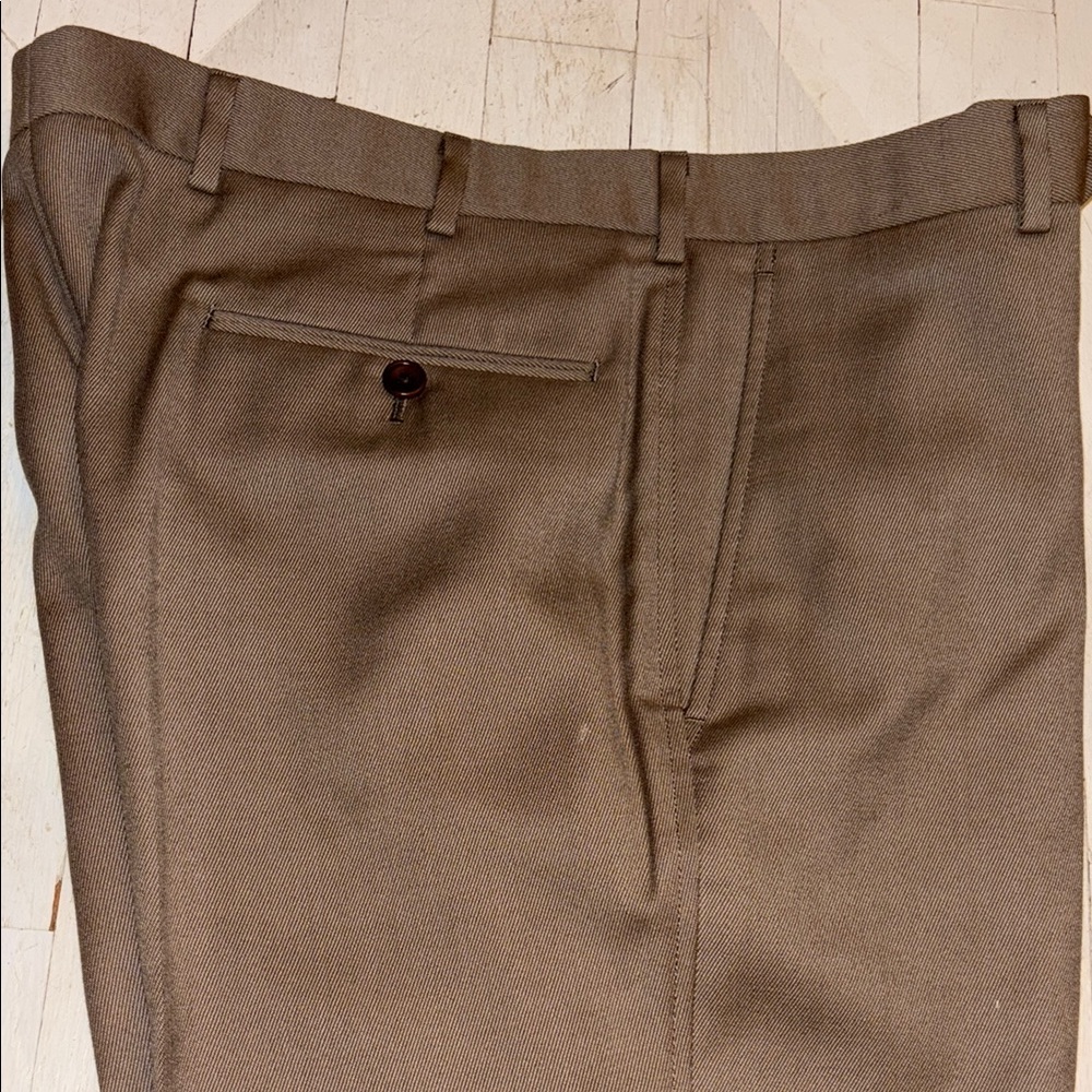 Brooks Brothers Classic Brown Dress Pants - Picture 2 of 10